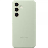 Samsung Original Galaxy S24 Cover Smart View Wallet Case Lys Grøn