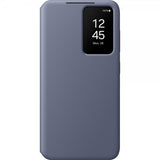 Samsung Original Galaxy S24 Plus Cover Smart View Wallet Case Violet