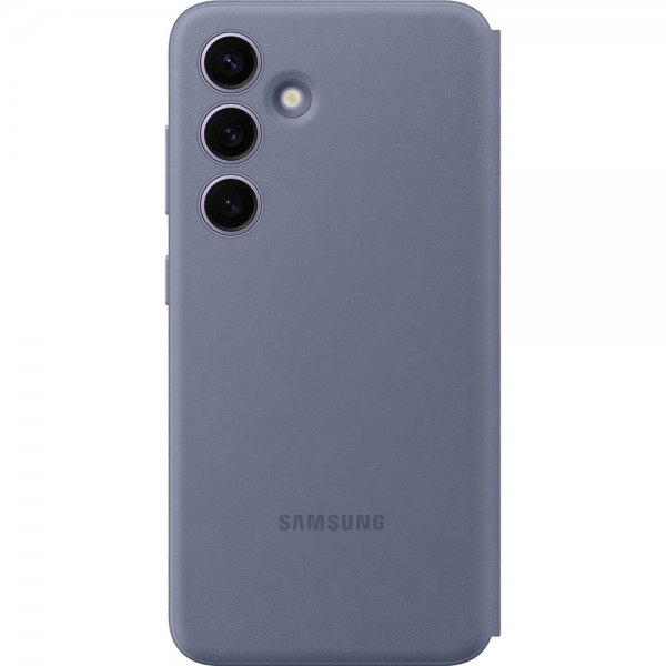 Samsung Original Galaxy S24 Plus Cover Smart View Wallet Case Violet