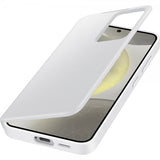 Samsung Original Galaxy S24 Plus Cover Smart View Wallet Case Hvid
