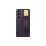 Samsung Original Galaxy S24 Plus Cover Standing Grip Case Dark Violet