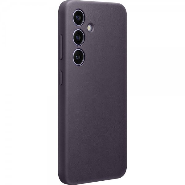 Samsung Galaxy S24 Plus Cover Vegan Læder Dark Violet