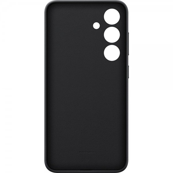 Samsung Original Galaxy S24 Plus Cover Vegansk Læder Sort