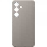 Samsung Original Galaxy S24 Plus Cover Vegan Leather Case Taupe