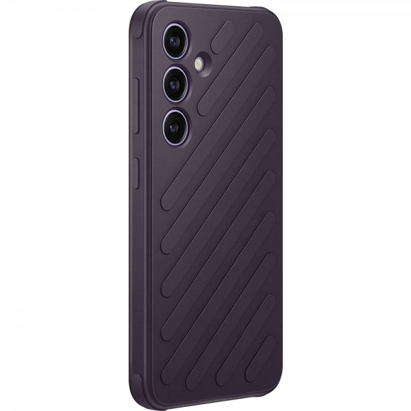Samsung Original Galaxy S24 Cover Shield Case Dark Violet