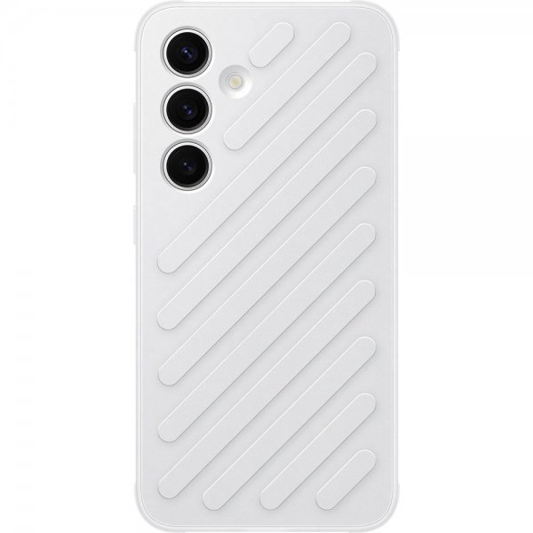 Samsung Original Galaxy S24 Cover Shield Case Light Gray