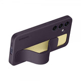 Samsung Original Galaxy S24 Cover Standing Grip Case Dark Violet