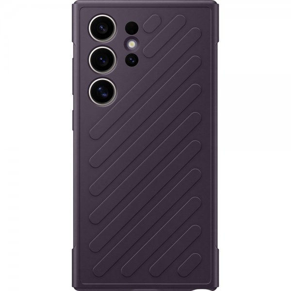 Samsung Original Galaxy S24 Ultra Cover Shield Case Mørk Violet