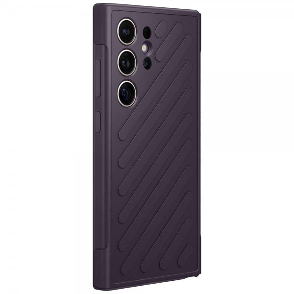 Samsung Original Galaxy S24 Ultra Cover Shield Case Mørk Violet