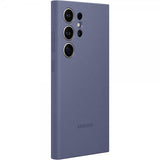 Samsung Original Galaxy S24 Ultra Cover Silikone Cover Violet