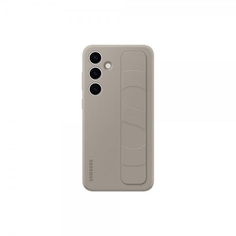 Samsung Original Galaxy S25 Plus Cover Standing Grip Case Grå