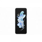 Samsung Original Galaxy Z Flip 4 Cover Flap Lædercover Sort