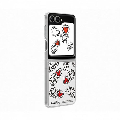 Samsung Original Galaxy Z Flip 6/Galaxy Z Flip 7 FE Cover Flipsuit Case Hvid