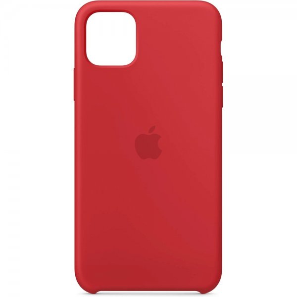 Apple Original iPhone 11 Pro Max Cover Silicone Case Rød