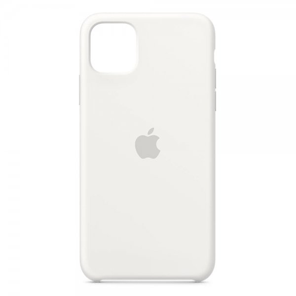 Apple Original iPhone 11 Pro Max Cover Silikonecover Hvid