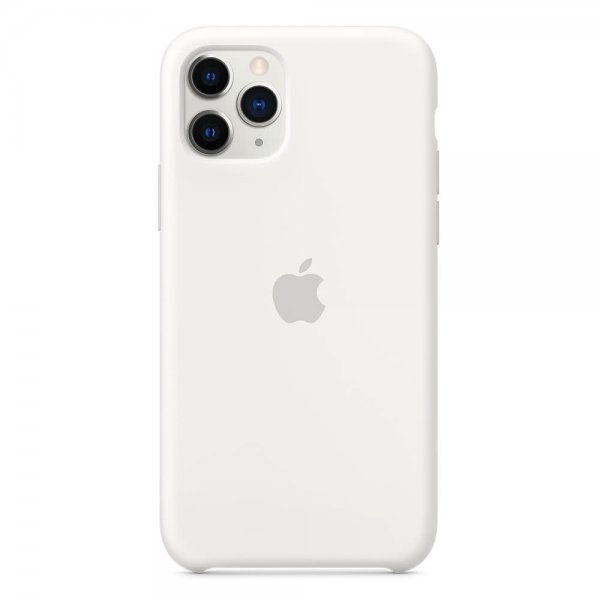 Apple Original iPhone 11 Pro Cover Silikone Cover Hvid