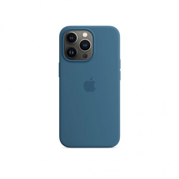 Apple Original iPhone 13 Pro Cover Silicone Case MagSafe Isblå