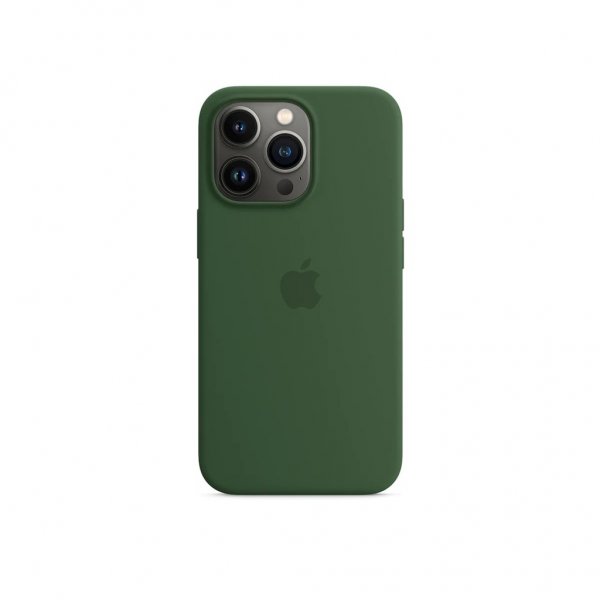 Apple Original iPhone 13 Pro Cover Silicone Case MagSafe Kløver