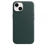 Apple Original iPhone 14 Plus Cover Læder MagSafe Skovgrøn