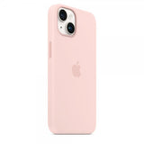 Apple Original iPhone 14 Plus Cover Silikoneetui MagSafe Kridtrose