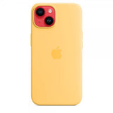 Apple Original iPhone 14 Plus Cover Silicone Case MagSafe Solskin