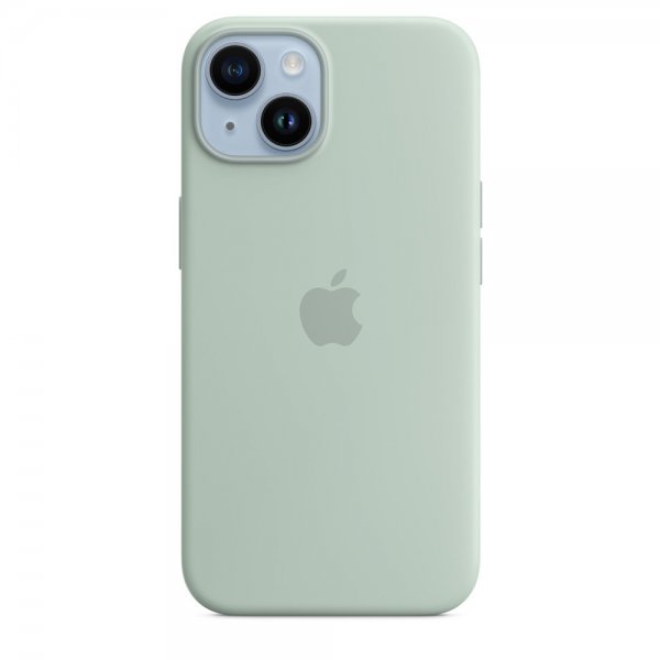 Apple Original iPhone 14 Plus Cover Silicone Case MagSafe Suckulent