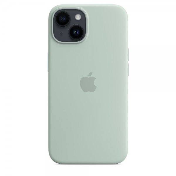 Apple Original iPhone 14 Plus Cover Silicone Case MagSafe Suckulent