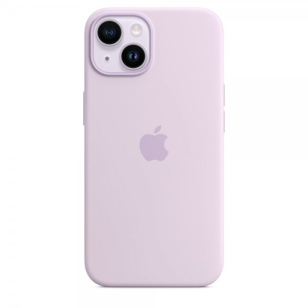Apple Original iPhone 14 Plus Cover Silicone Case MagSafe Syrenblå