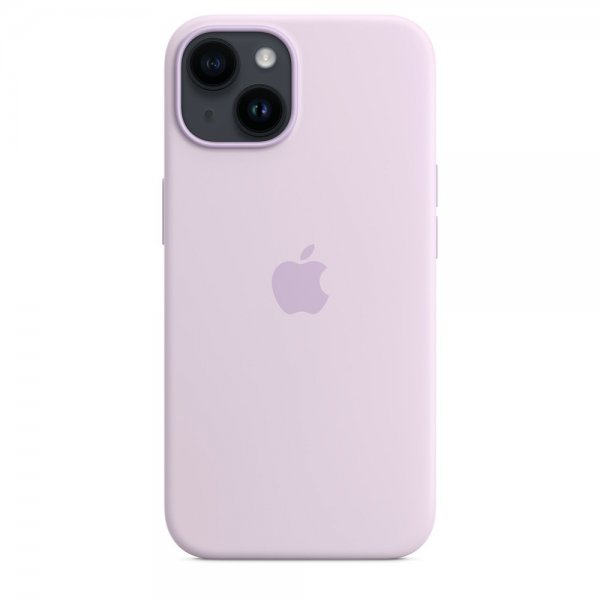 Apple Original iPhone 14 Plus Cover Silicone Case MagSafe Syrenblå