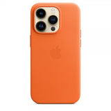 Apple Original iPhone 14 Pro Max Cover Lædercover MagSafe Orange
