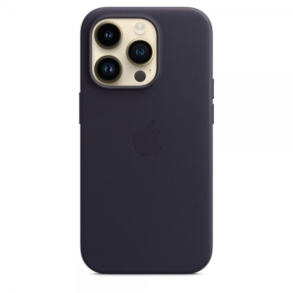 Apple Original iPhone 14 Pro Max Cover Leather Case MagSafe Ink