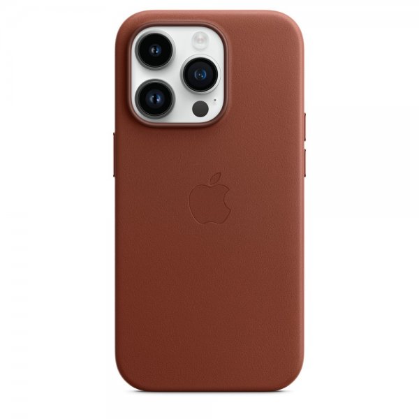 Apple Original iPhone 14 Pro Max Cover Leather Case MagSafe Umbra