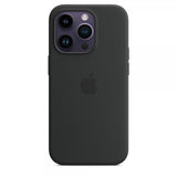 Apple Original iPhone 14 Pro Max Cover Silicone Case MagSafe Midnatt
