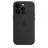 Apple Original iPhone 14 Pro Max Cover Silicone Case MagSafe Midnatt