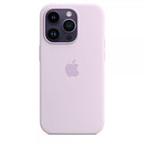 Apple Original iPhone 14 Pro Max Cover Silicone Case MagSafe Lilac