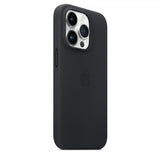 Apple Original iPhone 14 Pro Cover Leather Case MagSafe Midnatt