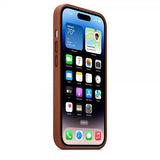 Apple Original iPhone 14 Pro Cover Leather Case MagSafe Umbra