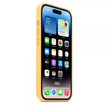 Apple Original iPhone 14 Pro Cover Silikonecover MagSafe Solskin