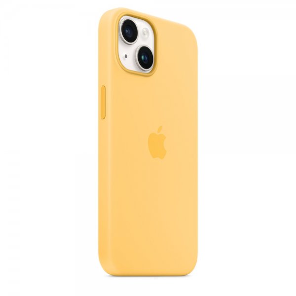 Apple Original iPhone 14 Cover Silikoneetui MagSafe Solskin