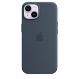 Apple Original iPhone 14 Cover Silicone Case MagSafe Stormblå