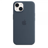 Apple Original iPhone 14 Cover Silicone Case MagSafe Stormblå