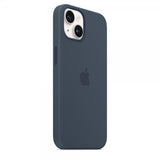 Apple Original iPhone 14 Cover Silicone Case MagSafe Stormblå