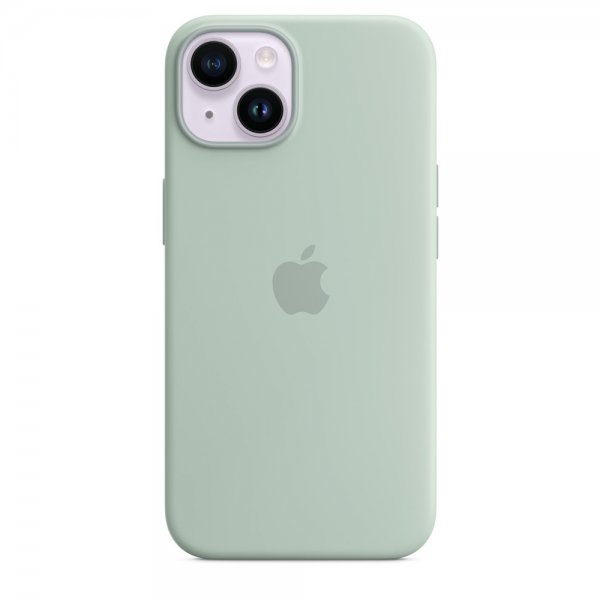 Apple Original iPhone 14 Cover Silikoneetui MagSafe Sukkulent