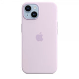 Apple Original iPhone 14 Cover Silikone Cover MagSafe Lilla