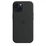 Apple Original iPhone 15 Plus Cover Silikone MagSafe Sort