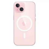 Apple Original iPhone 15 Plus Cover Klar MagSafe Klar