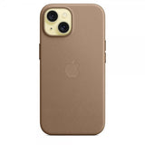 Apple Original iPhone 15 Cover FineWoven MagSafe Muldbadsbrun