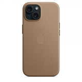 Apple Original iPhone 15 Cover FineWoven MagSafe Muldbadsbrun