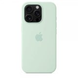 Apple Original iPhone 16 Pro Max Cover Silikone Cover MagSafe Akvamarin
