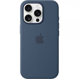 Apple Original iPhone 16 Pro Cover Silikone Cover MagSafe Denim
